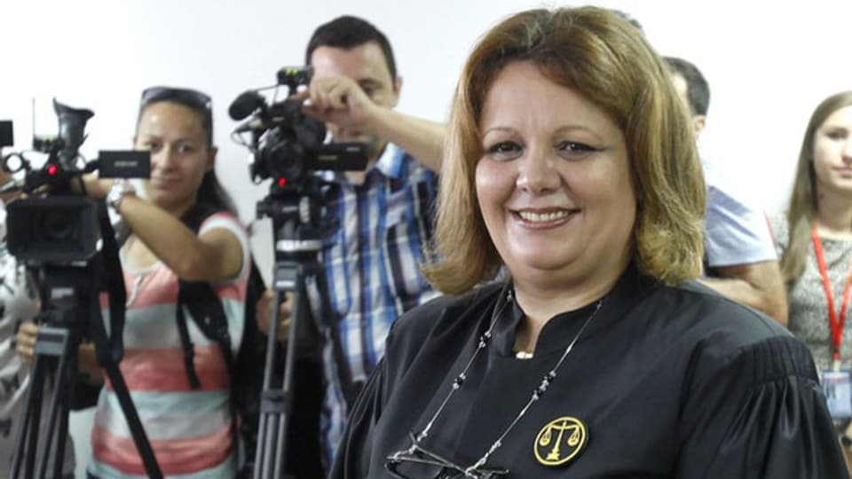 Katica Janeva soll selbst in Korruptionsfälle verwickelt sein.