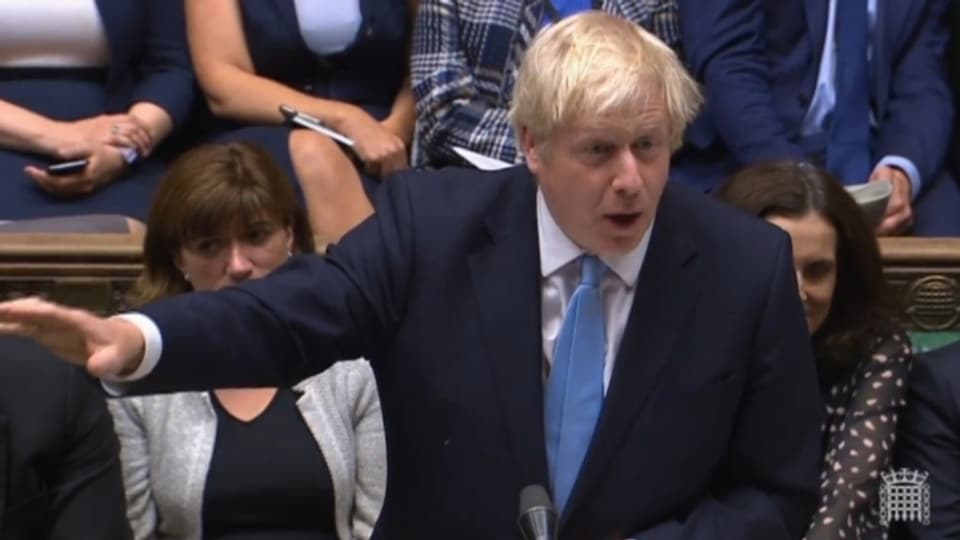 Der britische Premierminister Boris Johnson scheitert erneut mit seinem Antrag auf Neuwahlen.