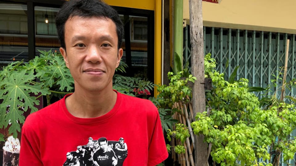 Der thailändische Aktivist Ekachai Hongkangwan