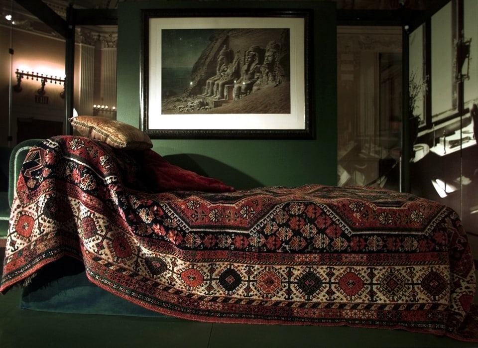 Sigmund Freuds legendäre Couch.