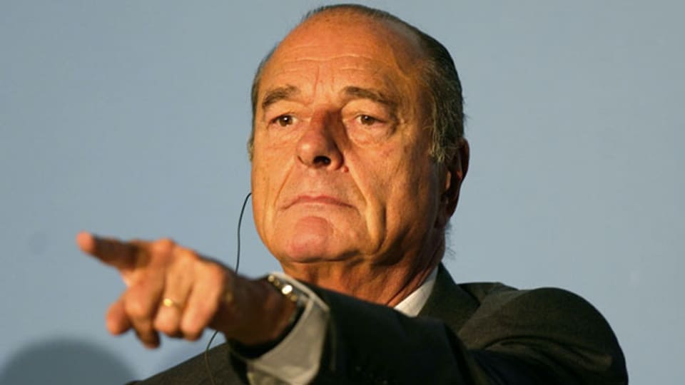 Jacques Chirac im Jahr 2003.