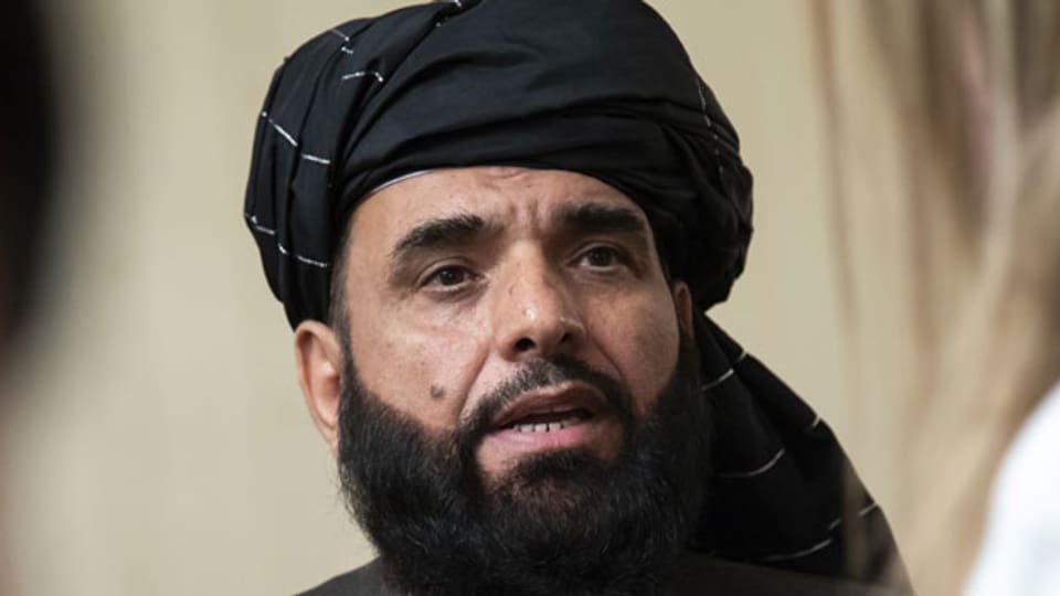 Suhail Shaheen, hochrangiger Vertreter der Taliban.