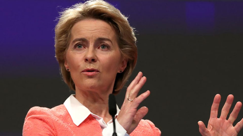 Die künftige EU-Kommissionspräsidentin Ursula von der Leyen.