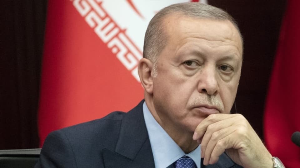 Der türkische Präsident Erdogan will in Syrien entlang der türkischen Grenze eine Schutzzone einrichten.
