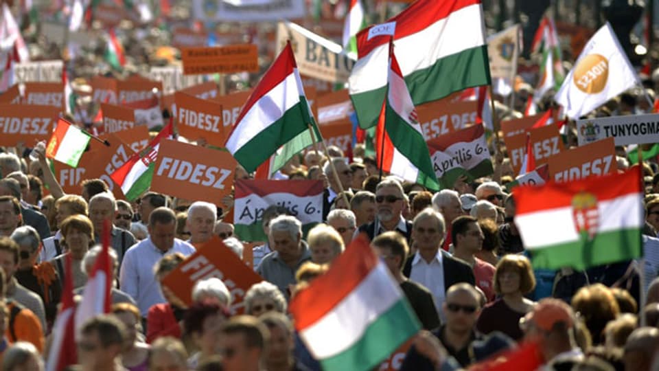 Wahlen in Ungarn.