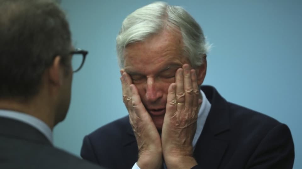 EU-Chefunterhändler Michel Barnier verhandelt seit Tagen mit den Briten.