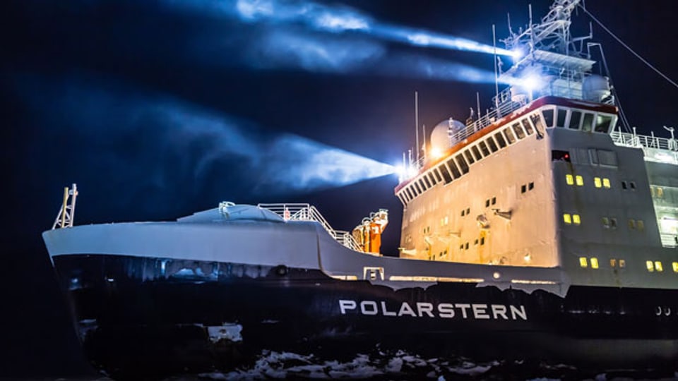 Das deutsche Forschungsschiff «Polarstern?» startete im September 2019 von Tromso, Norwegen, aus zu einer Arktisexpedition, einer 150 Millionen Dollar teuren Expedition, die ein ganzes Jahr dauern wird.
