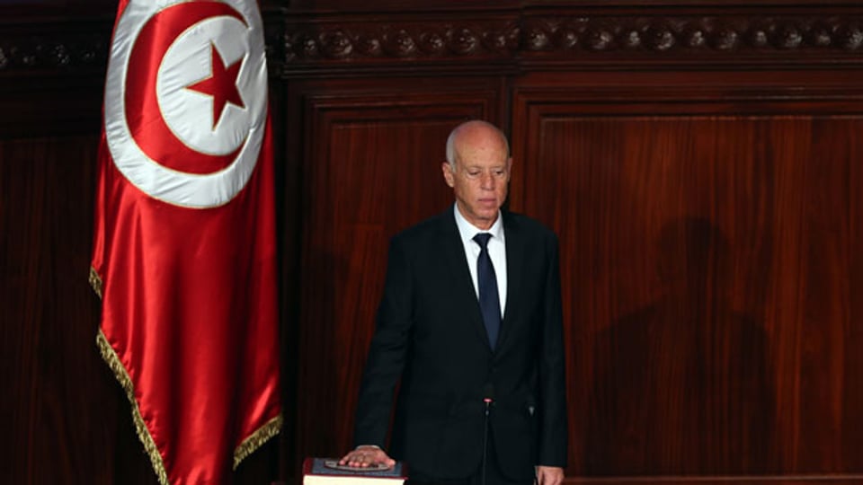 Tuneisiens Präsident Kais Saied.