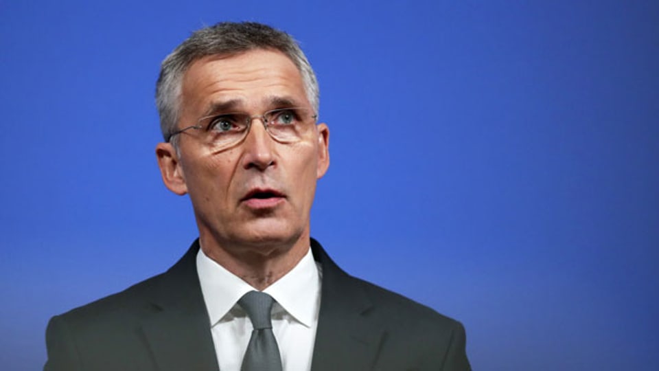 Nato-Generalsekretär Jens Stoltenberg sagte vor dem Treffen, es brauche dringend eine politische Lösung.