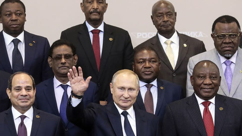 Der russisch-afrikanische Gipfel am 23./24. Oktober 2019 in Sotschi.