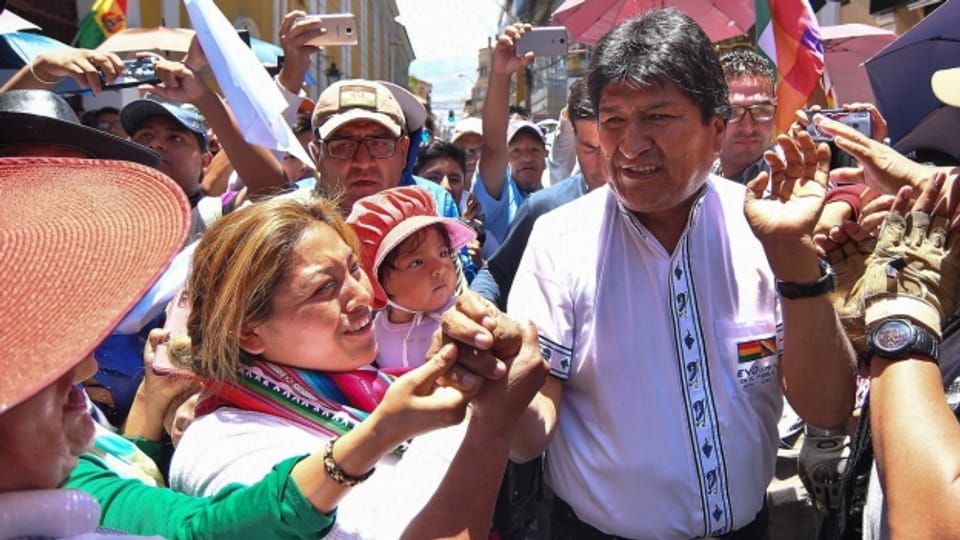In Bolivien wird Präsident Evo Morales im Amt bestätigt