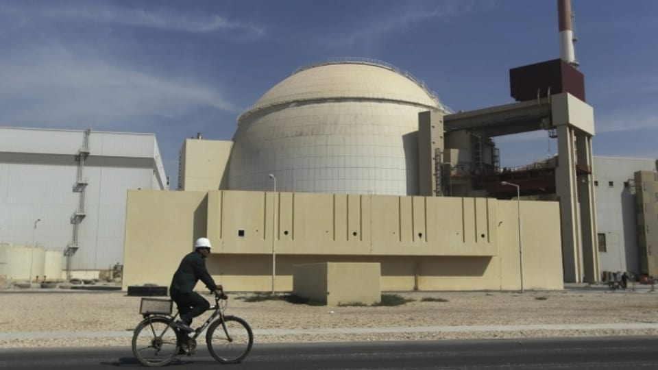 Ein Kernkraftwerk nahe der iranischen Stadt Bushehr