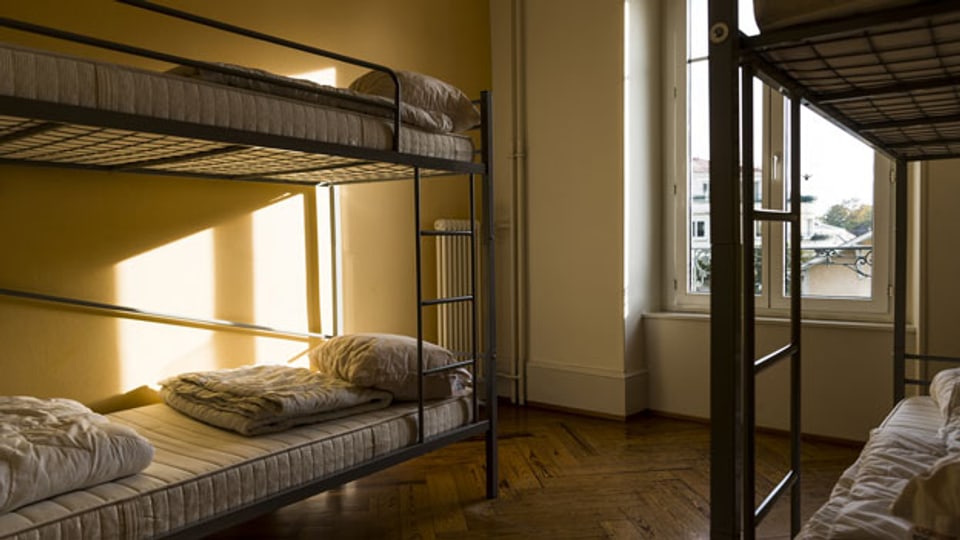 Stadt Genf schafft Notschlafstellen für Obdachlose. Symbolbild.