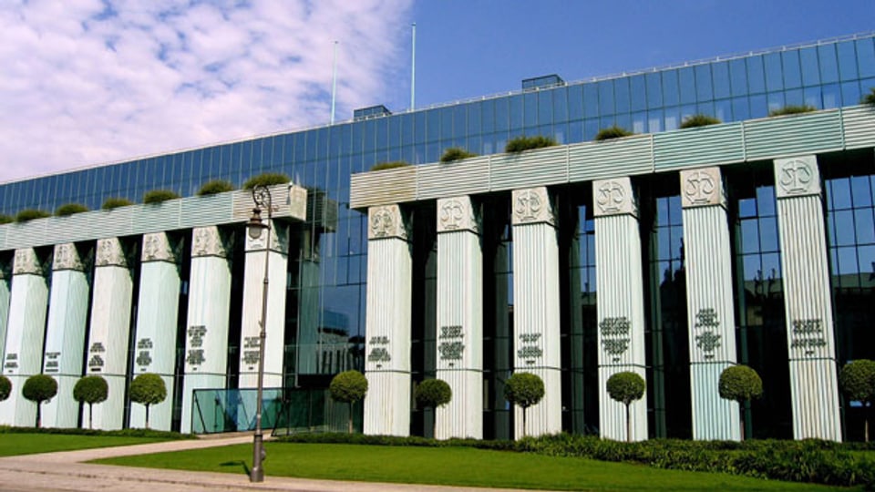 Gebäude des Obersten Gerichtshofes in Warschau.