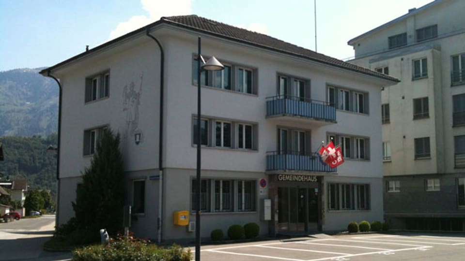 Gemeindehaus in Stansstad, Kanton Nidwalden. Archivbild.