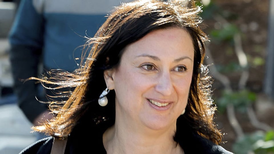 Die im Jahre 2017 in Malta ermorderte Journalistin Daphne Caruana Galizia.