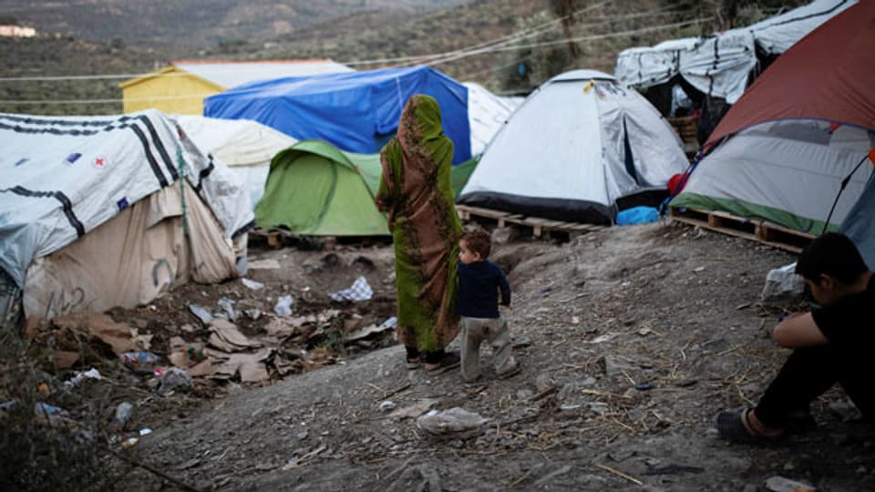 Mehr als 36 000 Migranten hausen derzeit auf Lesbos, Chios, Leros, Kos und Samos unter menschenunwürdigen Umständen.