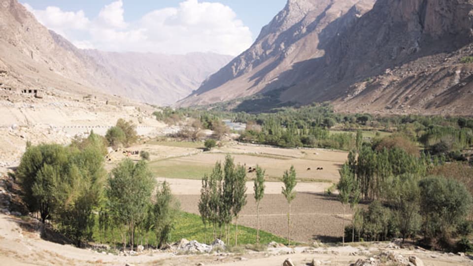 Warduj - (Das Warduj-Tal) in Badakhshan im Norden Afghanistans war bis diesen Sommer von den Taliban besetzt.