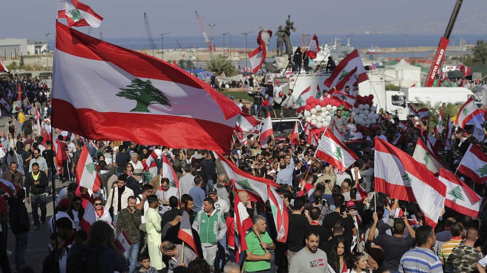 Demonstrationen in Libanon.