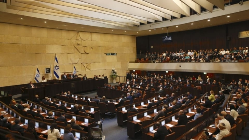 Die Knesset in Jerusalem muss bis am 11. Dezember 2019 die israelische Regierung bilden.