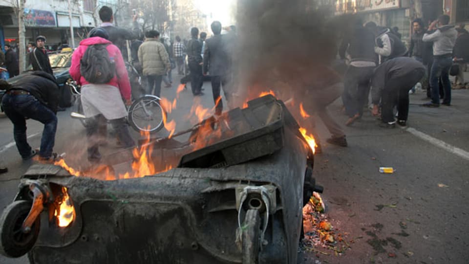 Symbolbild. Proteste in Iran im Jahre 2011.