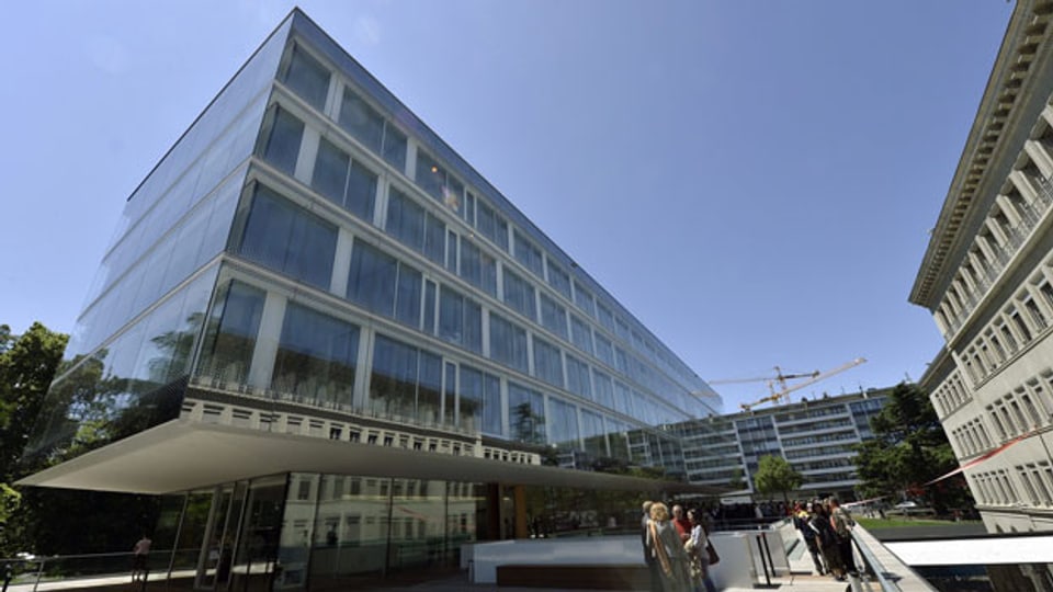Der WTO-Hauptsitz in Genf.