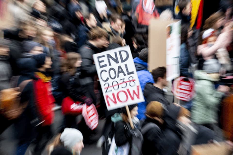 Protest gegen Kohle