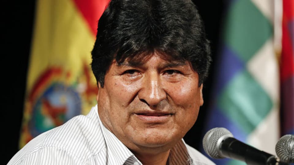 Evo Morales, Ex-Präsident von Bolivien.