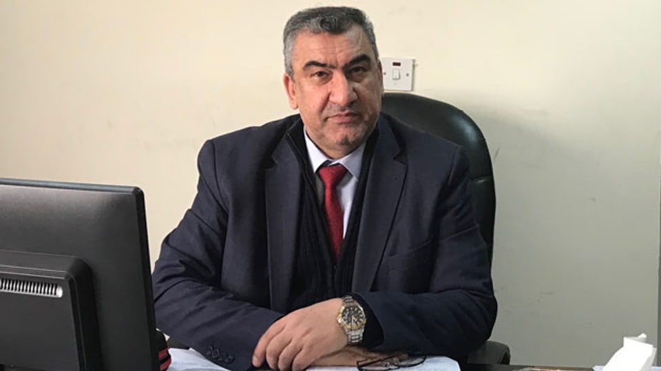 Kahlil Al Tayar, Kommissar der Kommunikations- und Medienbehörde CMC in Bagdad.