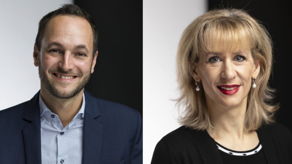 Mathias Reynard und Priska Seiler Graf wollen gemeinsam an die SP-Parteispitze.