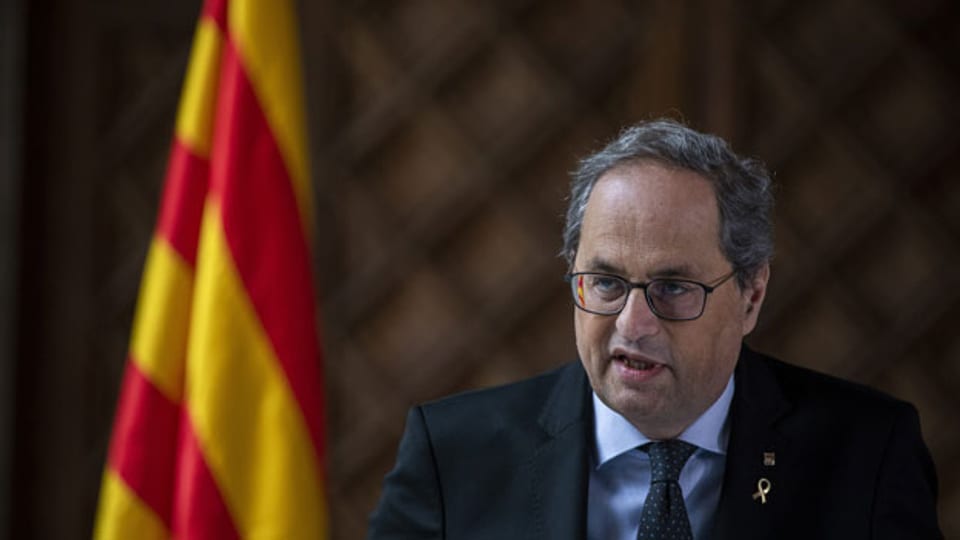 Der katalanische Präsident Quim Torra.