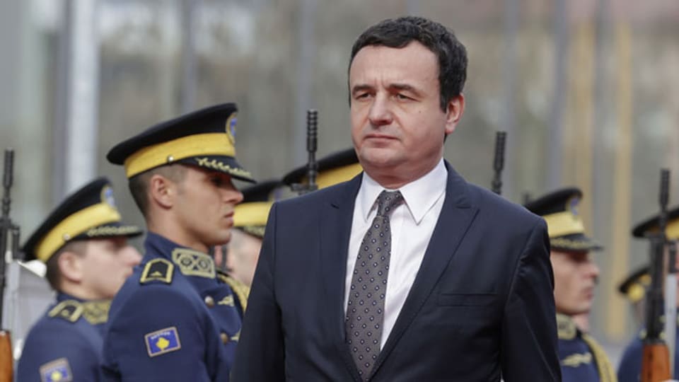 Der neu gewählte Ministerpräsident der Republik Kosovo, Albin Kurti.
