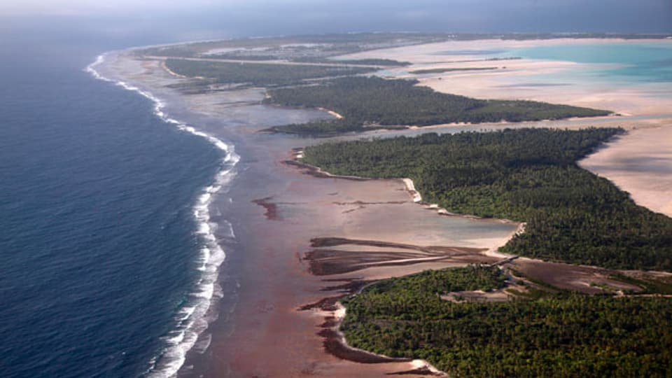 Der Inselstaat Kiribati könnte das erste Opfer des Klimawandels sein.