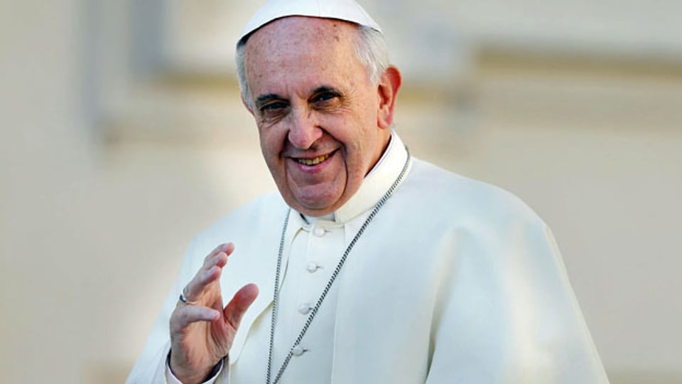 Papst Franziskus in Rom.