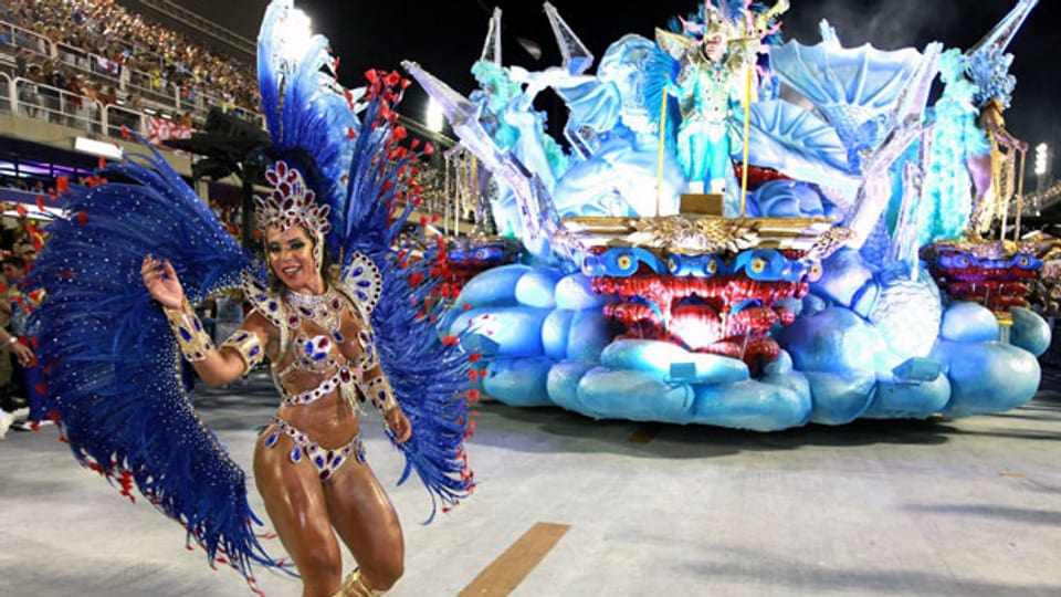 Karneval in Rio de Janeiro/Brasilien.