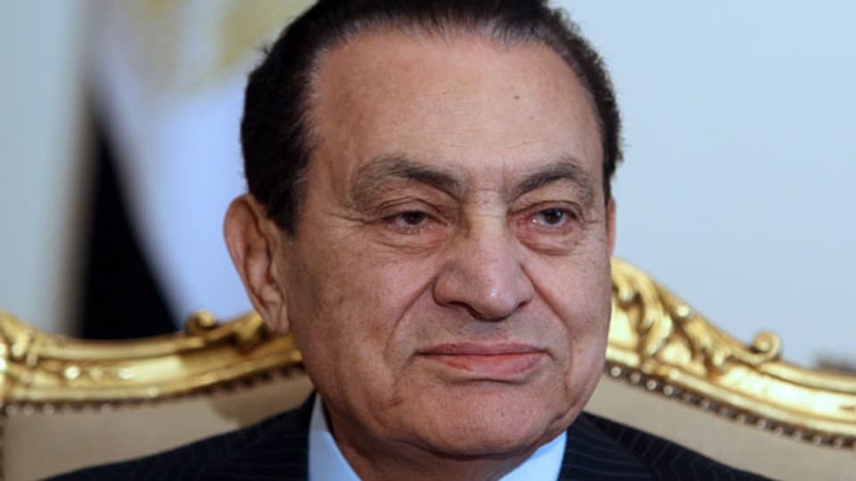 Hosni Mubarak, der frühere ägyptische Staatschef.