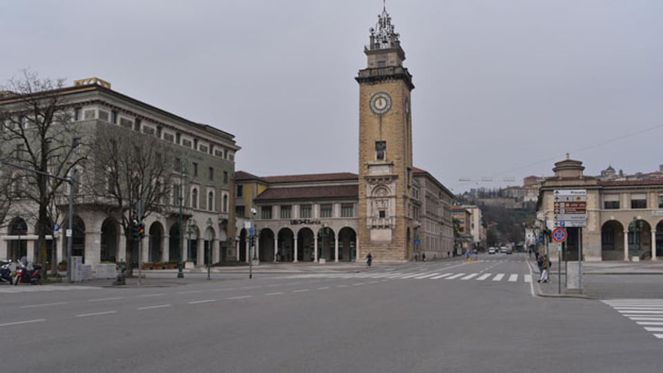 Der Bürgermeister von Bergamo warnt vor Kollaps.