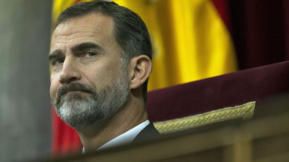 Spaniens König bricht mit seinem Vater