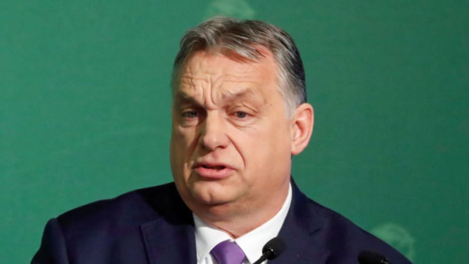 Der Ministerpräsident von Ungarn, Viktor Orban.