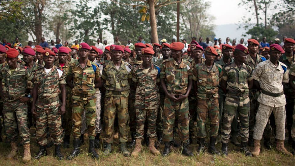 Soldaten der Zentralafrikanischen Republik – werden sie von russischen Söldnern trainiert?