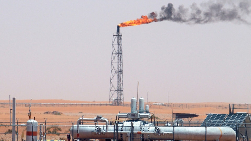Ein Ölfeld in Saudi-Arabien.