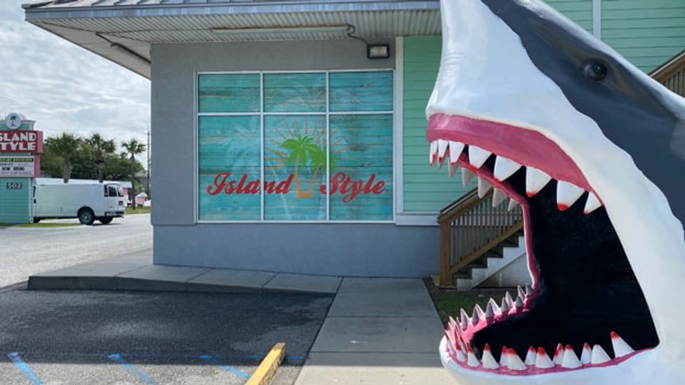 Auf Tybee Island, wo «Der weisse Hai» gedreht wurde, heisst heute die wirkliche Gefahr Corona.