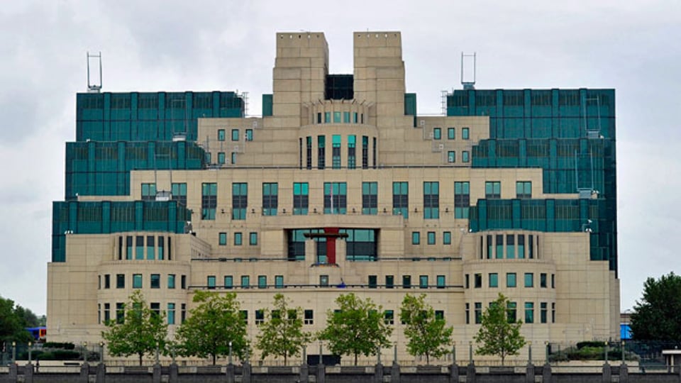 Gebäude des Geheimdienst MI6 in London.