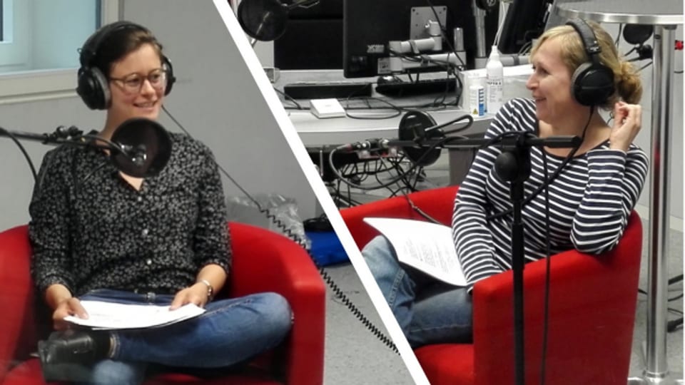 Die raffinierte Lüge 2: Im Studio sind Maj-Britt Horlacher (links) und Nicoletta Cimmino.