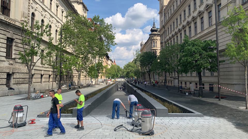 Eine Rampe für Orban: «Trianon»-Mahnmal in Budapest.