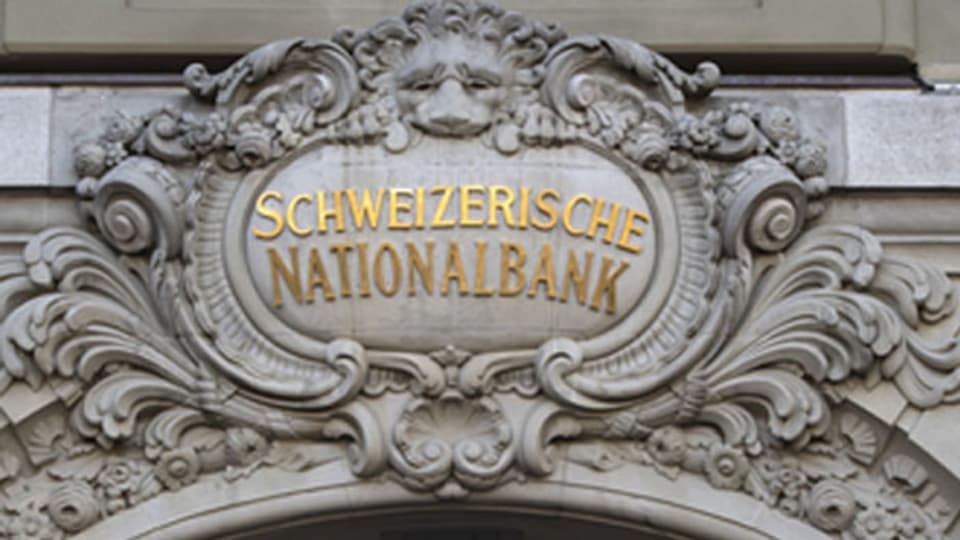 Fassade der Schweizerischen Nationalbank in Bern.