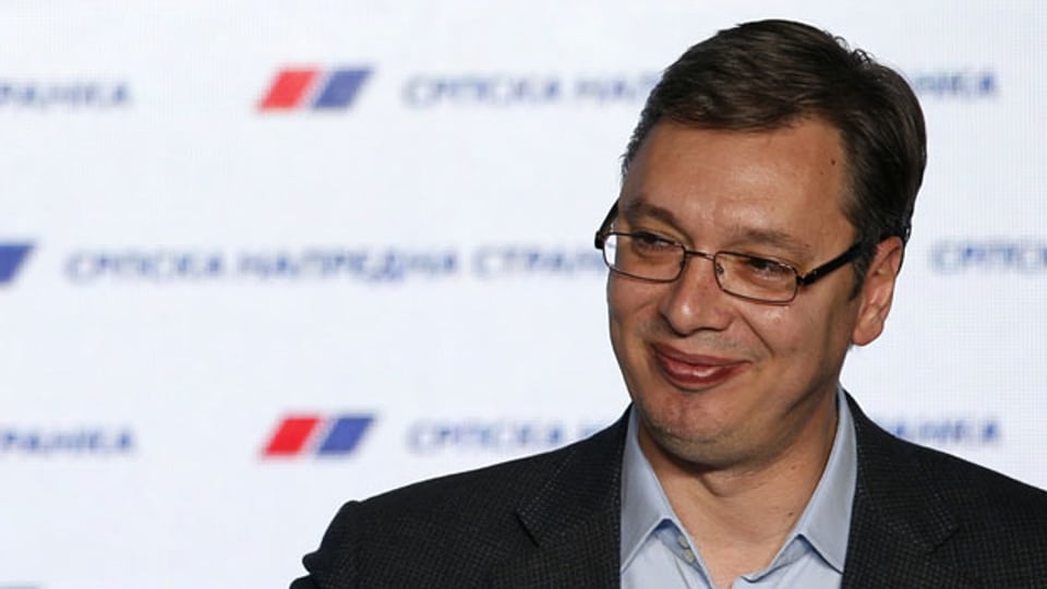 Serbiens Präsident Aleksandar Vucic