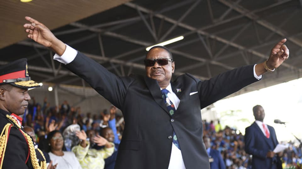 Peter Mutharika, amtierender Präsident von Malawi.