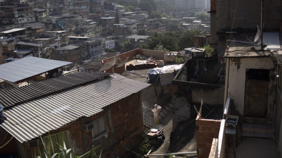 Die Favelas leiden unter der Coronapandemie besonders.