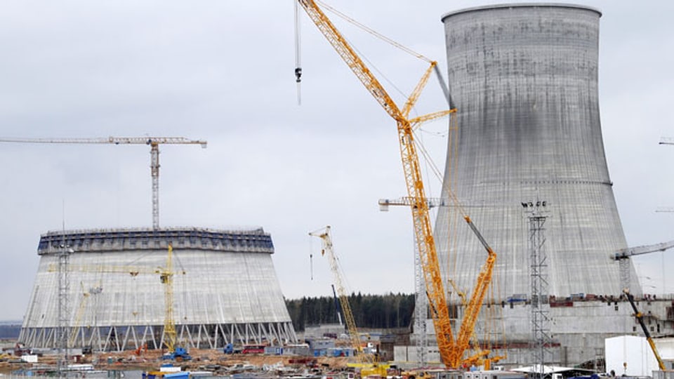 Umstritten: Weissrussischer Atomkraftkomplex.